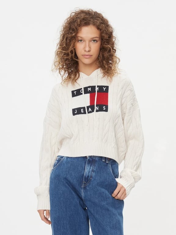 

Свитшот Tommy Hilfiger для женщин, белый