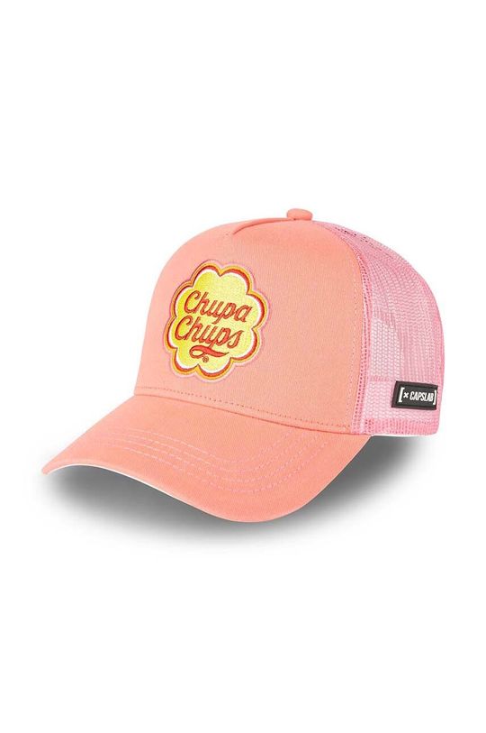 Бейсболка Capslab ЧУПА-ЧУПС CapsLab, розовый мужская футболка розовый чупа чупс 2xl черный