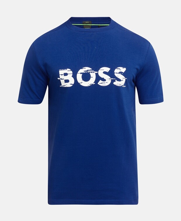 

Футболка Boss Green, темно-синий