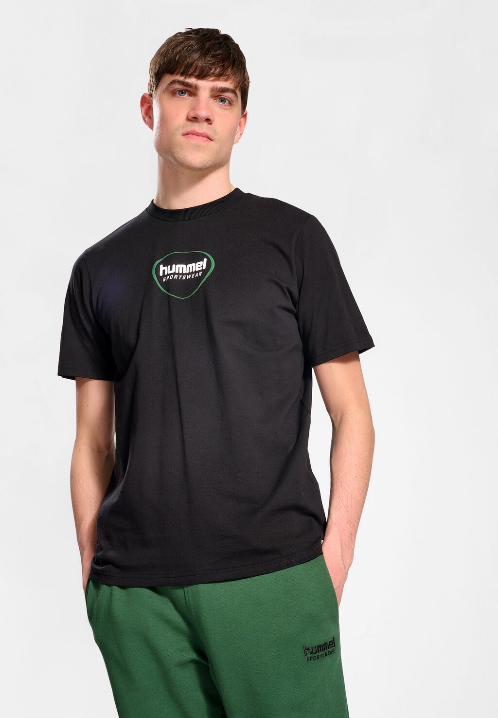 

Рубашка с принтом Hummel
