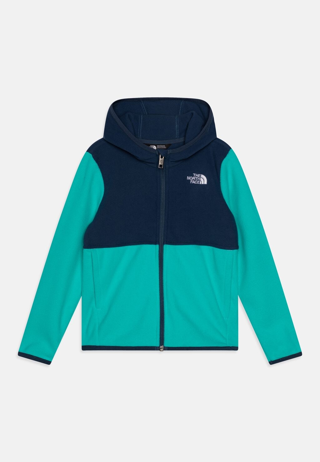 

Флисовая куртка KID GLACIER HOODIE UNISEX The North Face, цвет geyser aqua