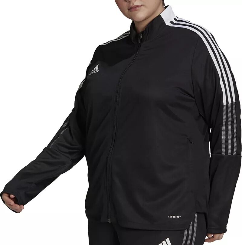 

Женская спортивная куртка Adidas больших размеров Tiro 21