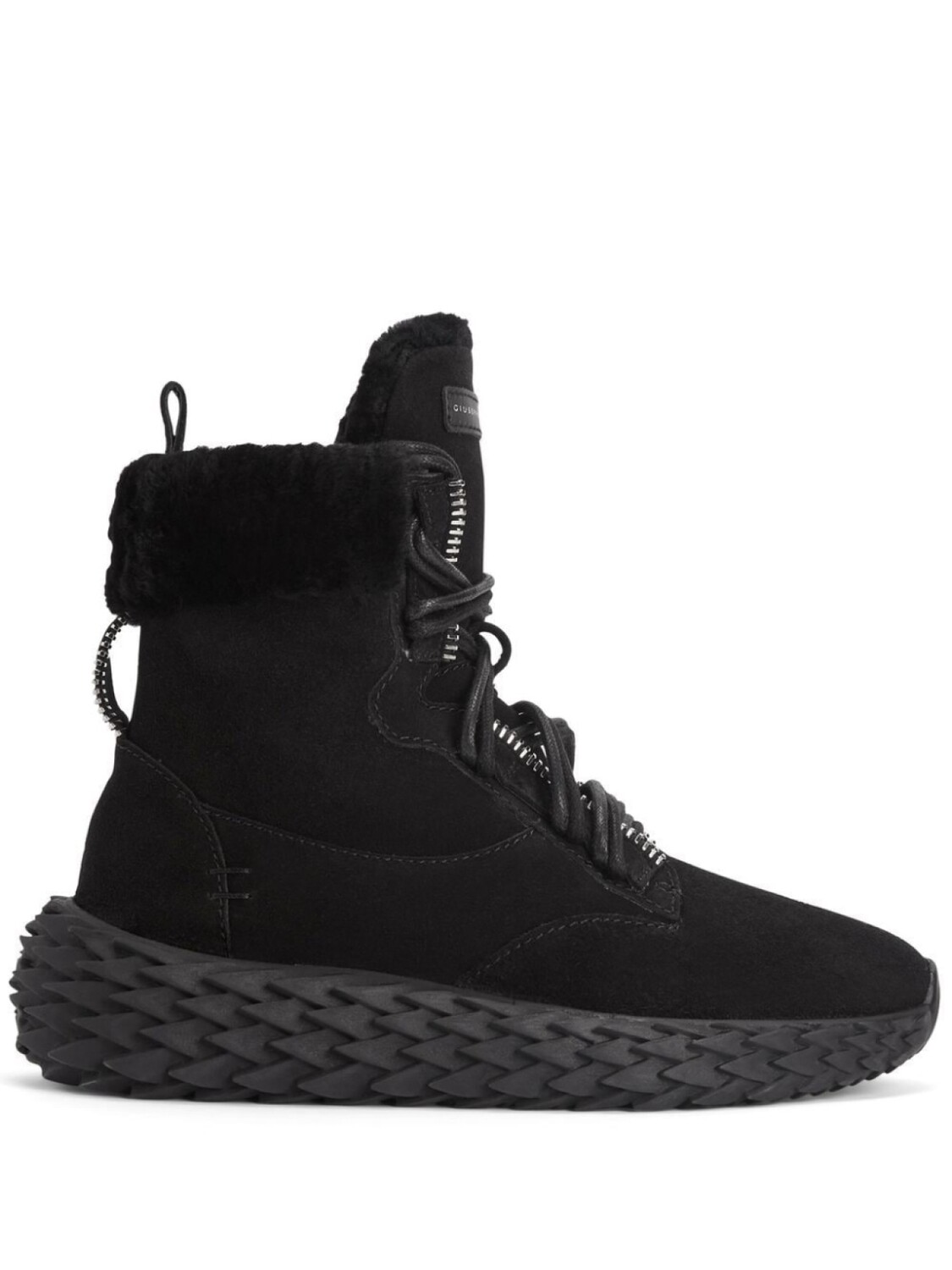 

Giuseppe Zanotti высокие кроссовки Urchin, черный