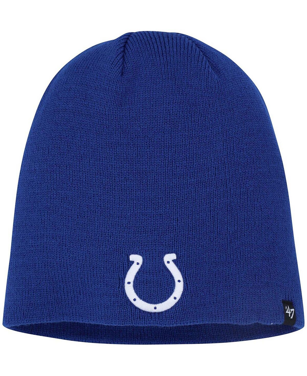 

Мужская вязаная шапка с логотипом Royal Indianapolis Colts Primary '47 Brand