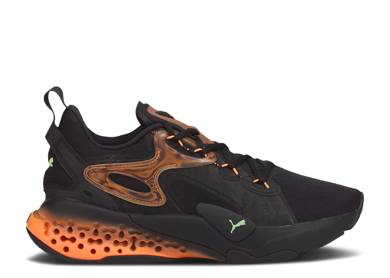 

Кроссовки Puma Xetic Halflife Lenticular 'Black Neon Citrus', черный