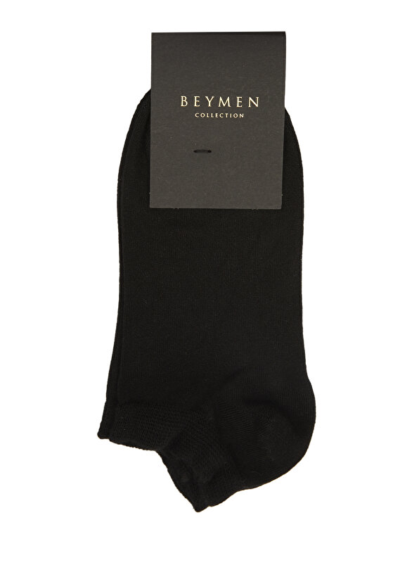 Черные мужские носки из жаккарда с логотипом из бамбука Beymen