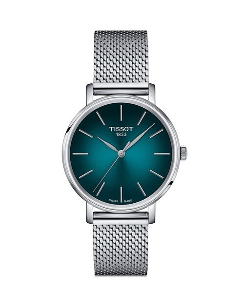 

Часы Everytime Desire, 34 мм Tissot, цвет Green