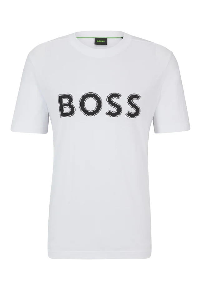 

Футболка tee 1 стандартного кроя Boss, белый