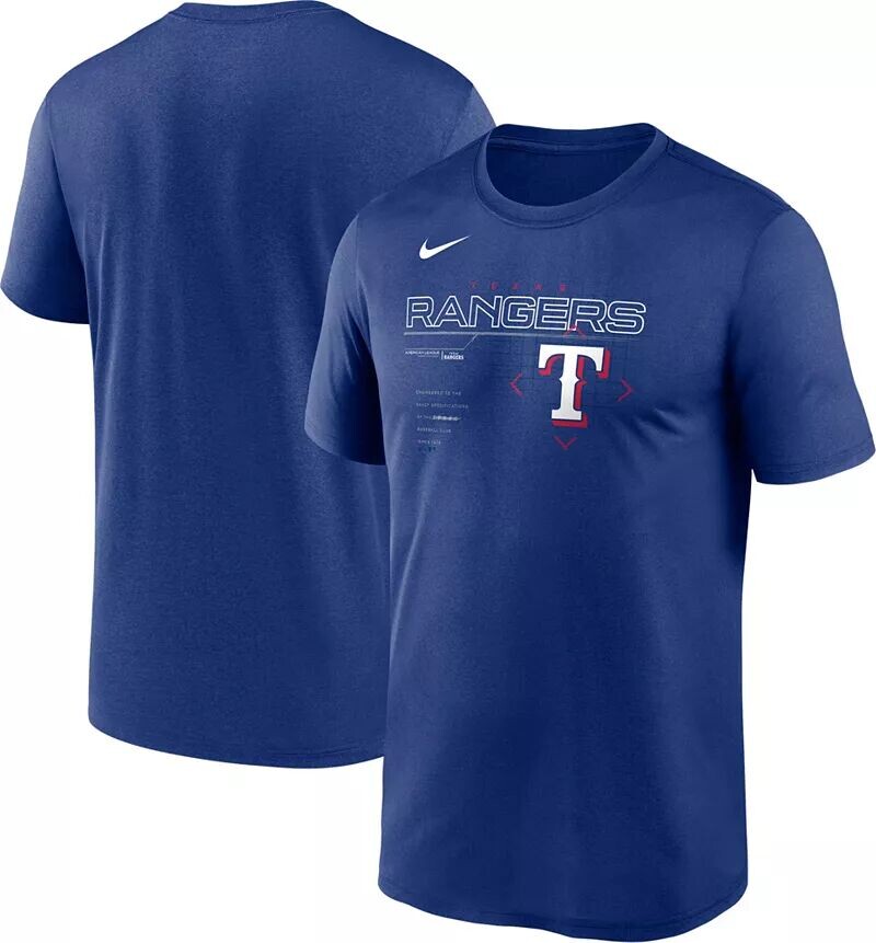

Мужская футболка Nike Texas Rangers Blue Legend Game