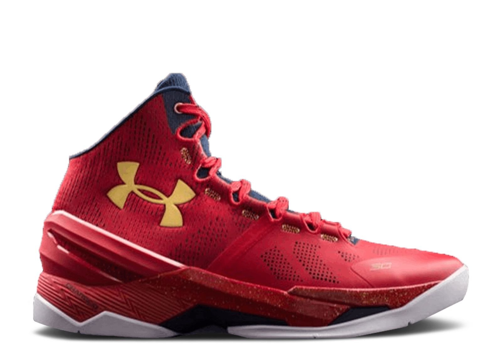 Кроссовки Under Armour Curry 2 'Floor General', красный