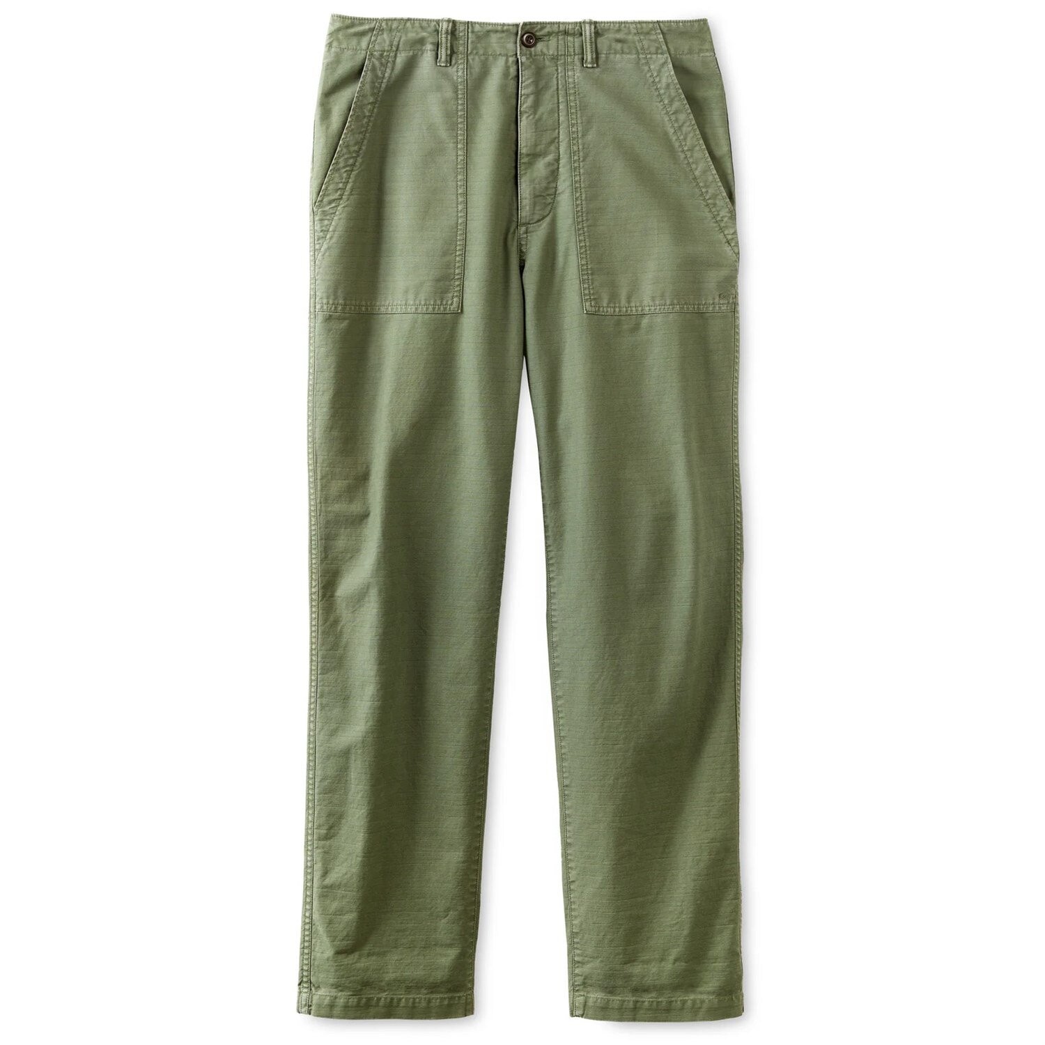

Брюки Outerknown The Utilitarian, оливково-серый