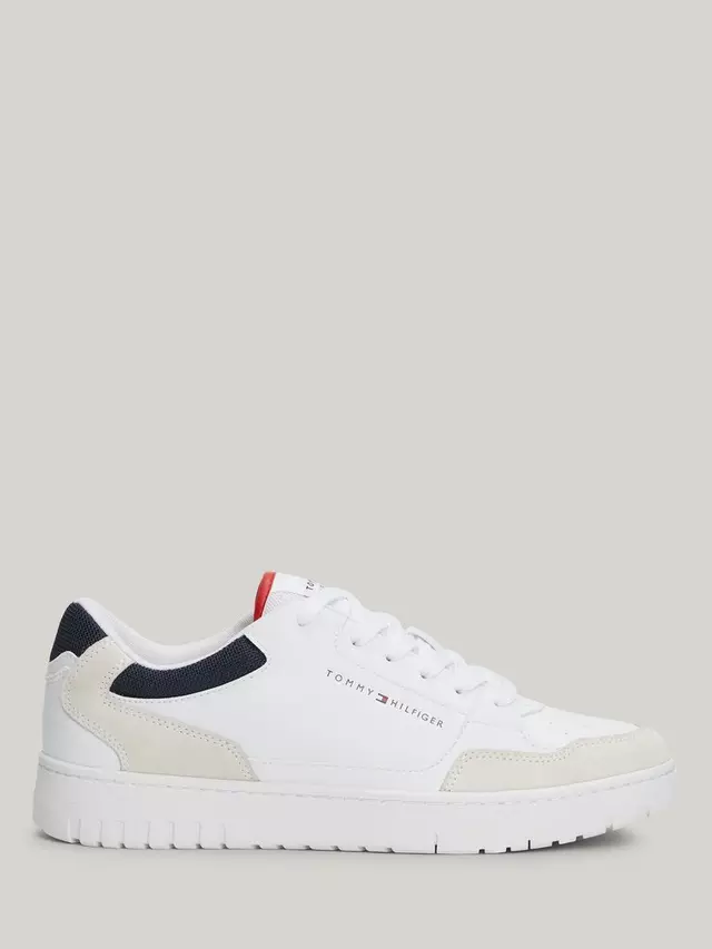 

Кроссовки Tommy Hilfiger Mid-Top Leather, белый