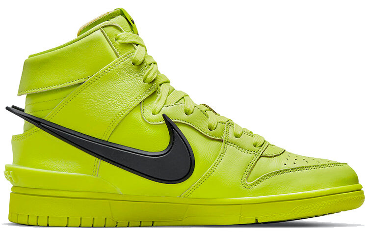 

Кроссовки AMBUSH x Nike Dunk High Flash Lime, лимонный / желтый