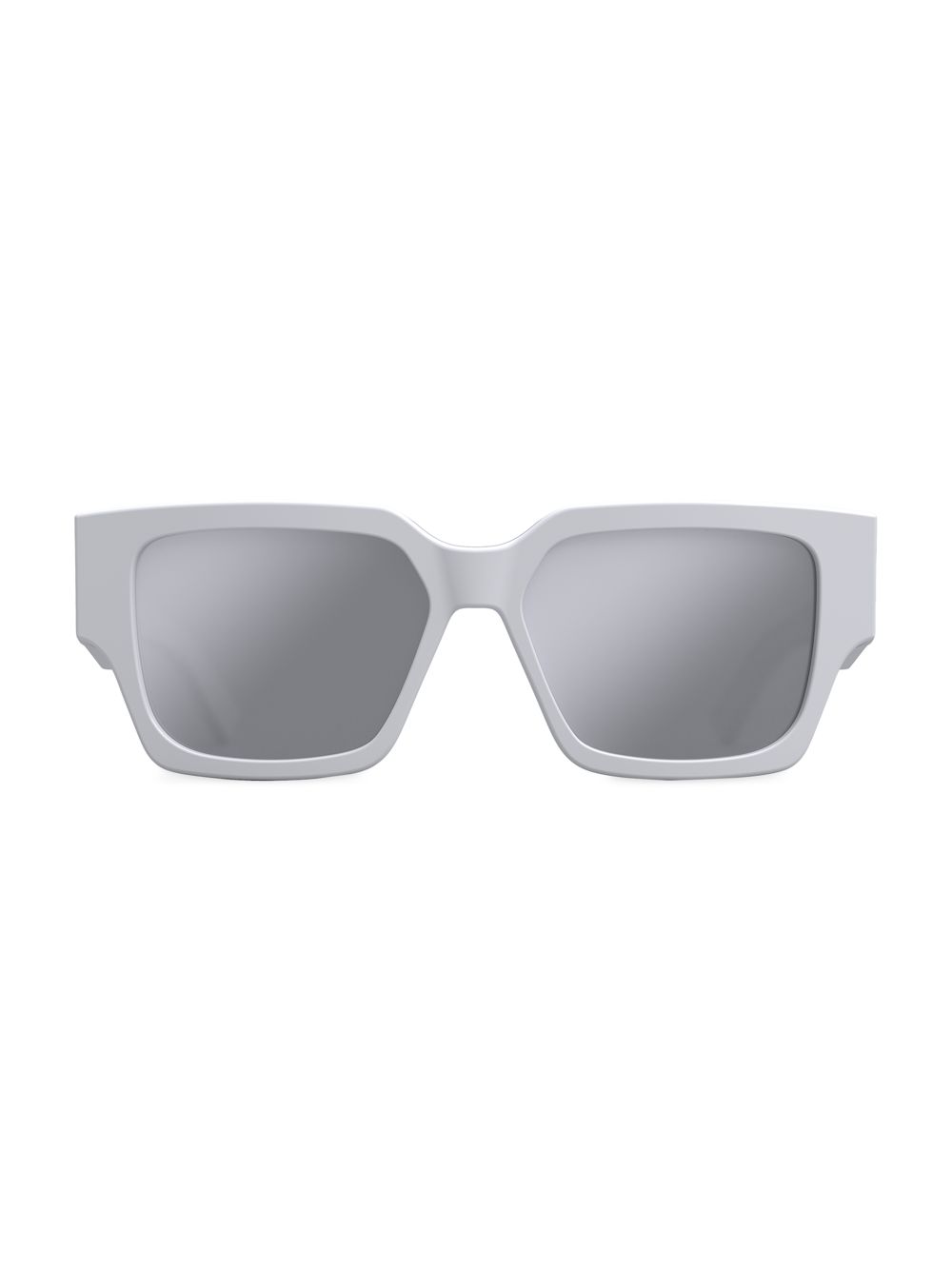 Квадратные солнцезащитные очки CD SU 55 мм Dior, белый