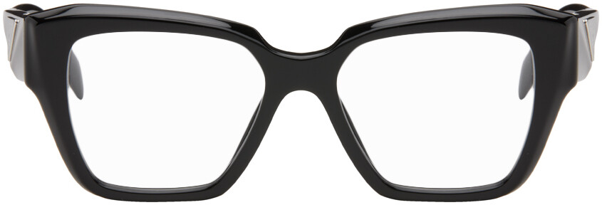

Черные квадратные очки Prada Eyewear
