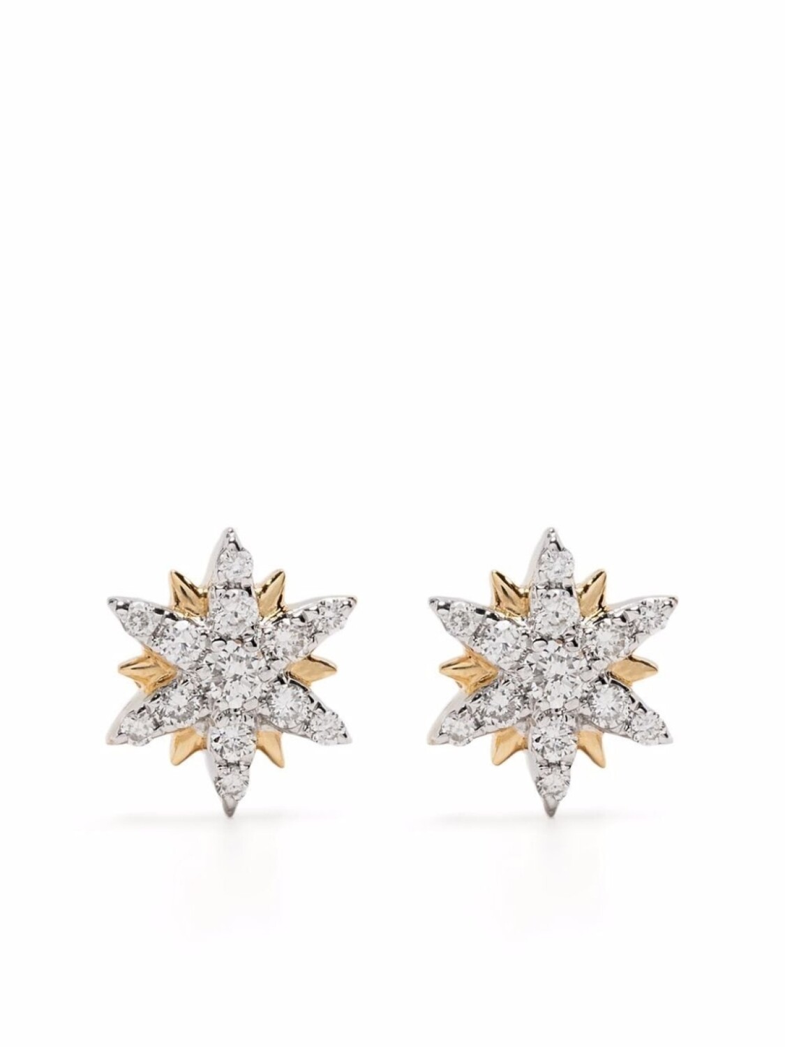 

Серьги Mini Sun из желтого золота с бриллиантами Djula, золотой