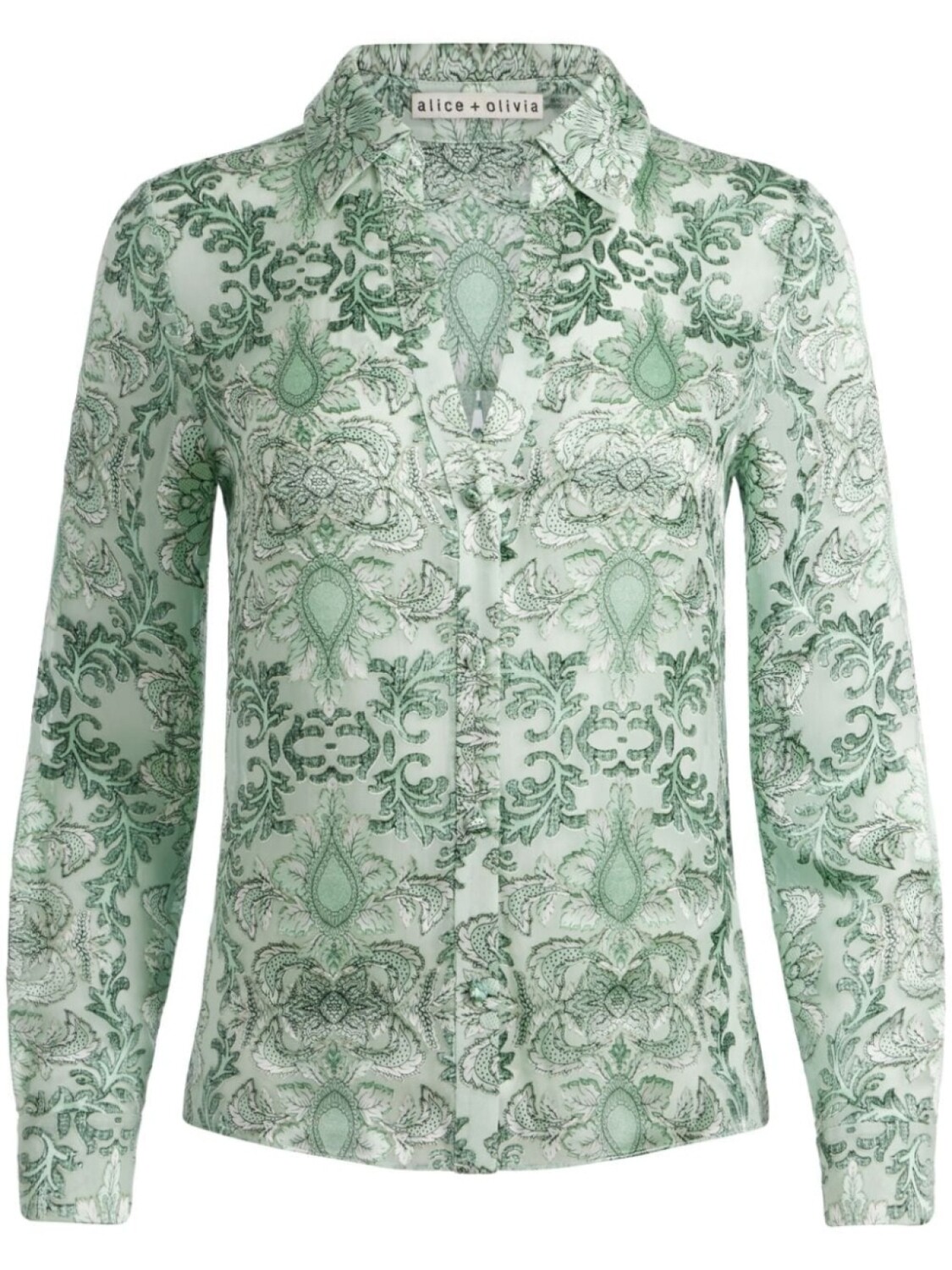 

Alice + olivia блузка Элоизы, зеленый