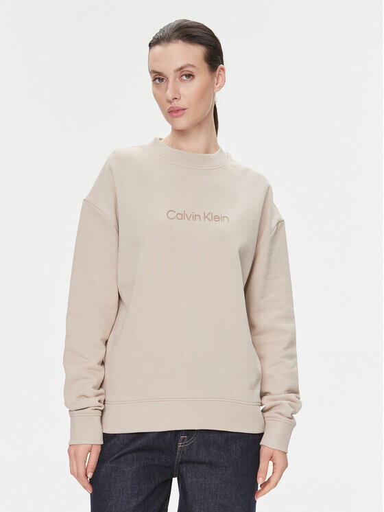 

Толстовка обычного кроя Calvin Klein, бежевый
