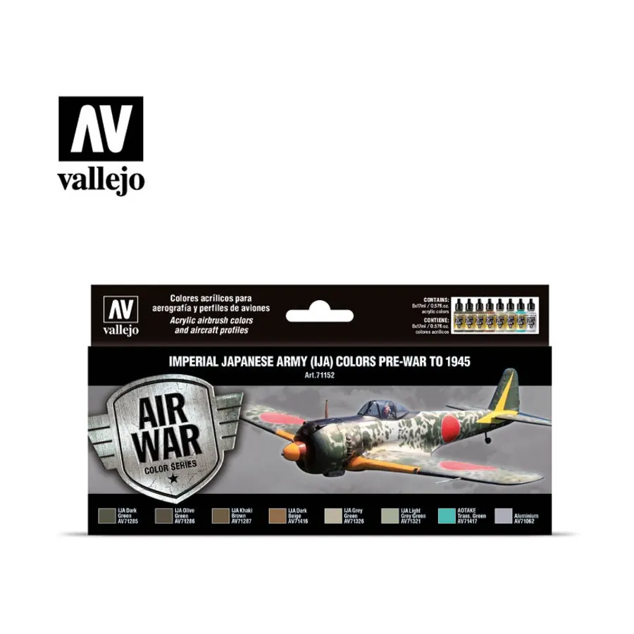 

Цвета Императорской армии Японии до войны до 1945 года., Paint Sets (Vallejo)