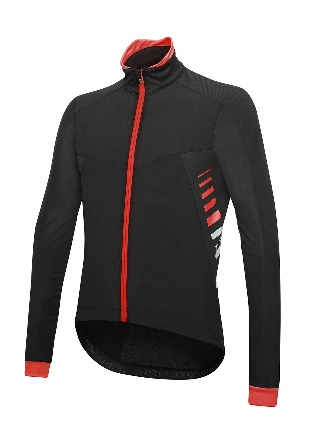 Куртка для бега LOGO ALFA PADDED RH+, цвет black red code reflex цена и фото