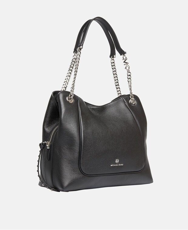 

Кожаная сумка через плечо Michael Michael Kors, черный