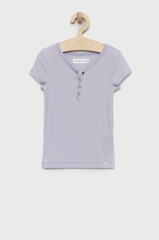 Детская футболка Abercrombie & Fitch, фиолетовый