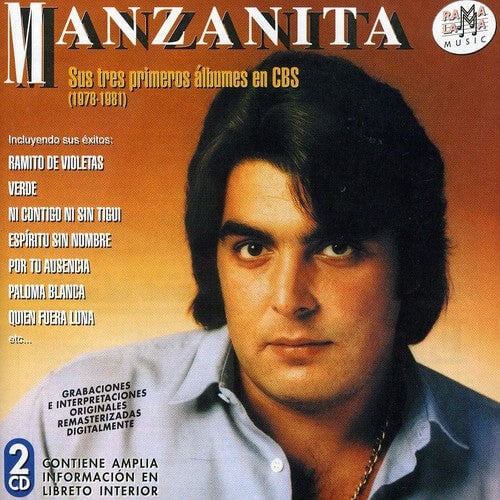 

CD диск Manzanita: Sus Primeros Albumes En CBS (1978-1981)