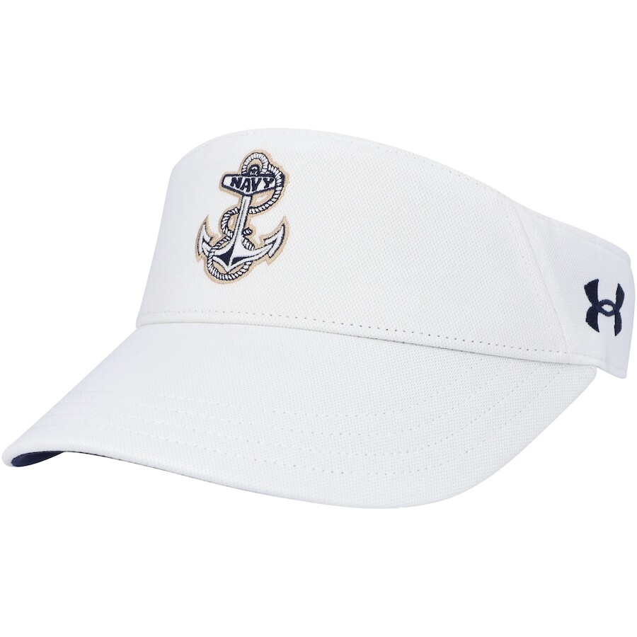 

Козырек Under Armour Navy Midshipmen, белый
