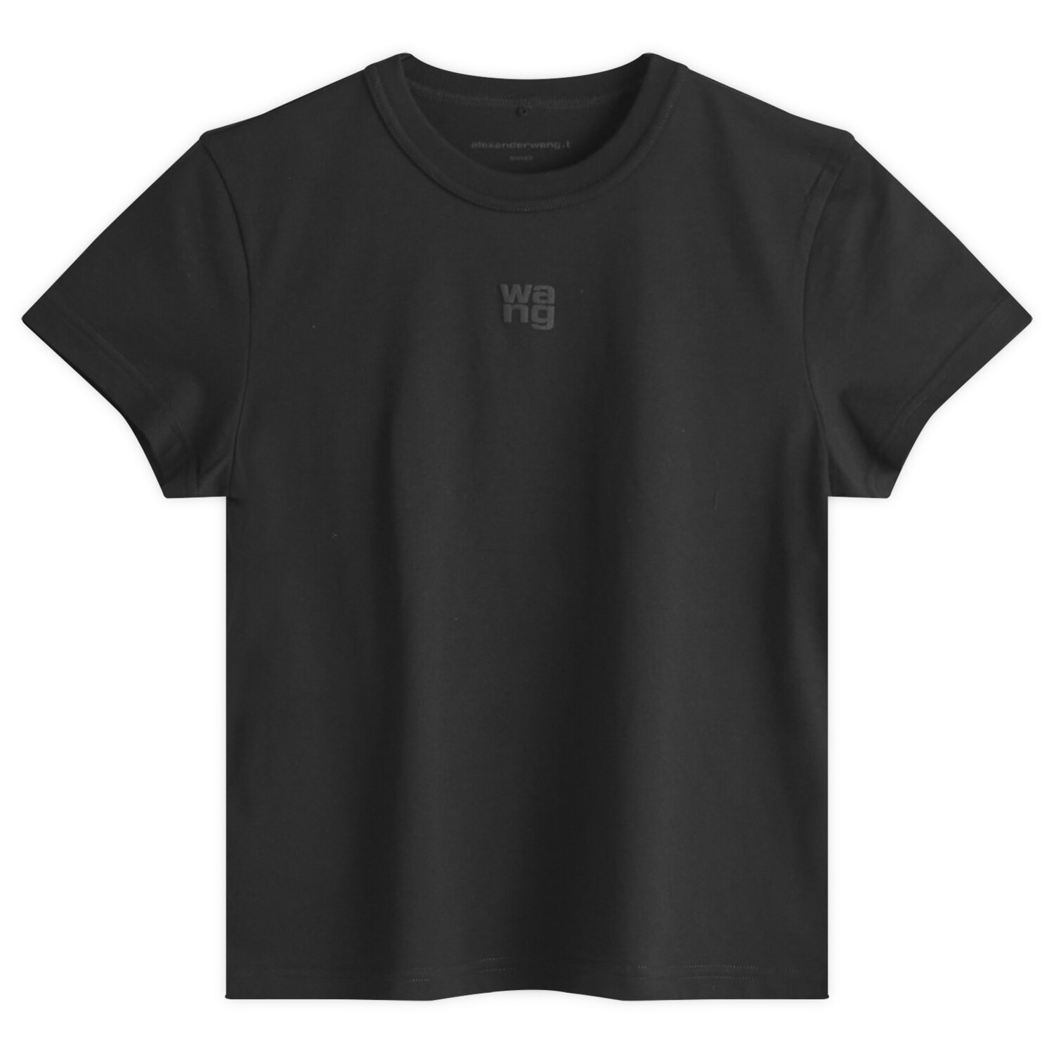 

Футболка Alexander Wang Shrunken T-Shirt, черный