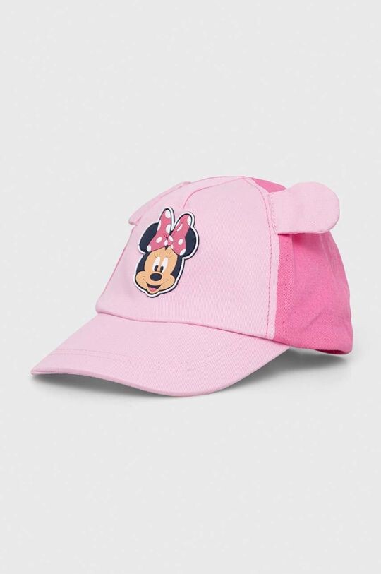 

Детская хлопковая шапка на молнии для Disney Zippy, розовый