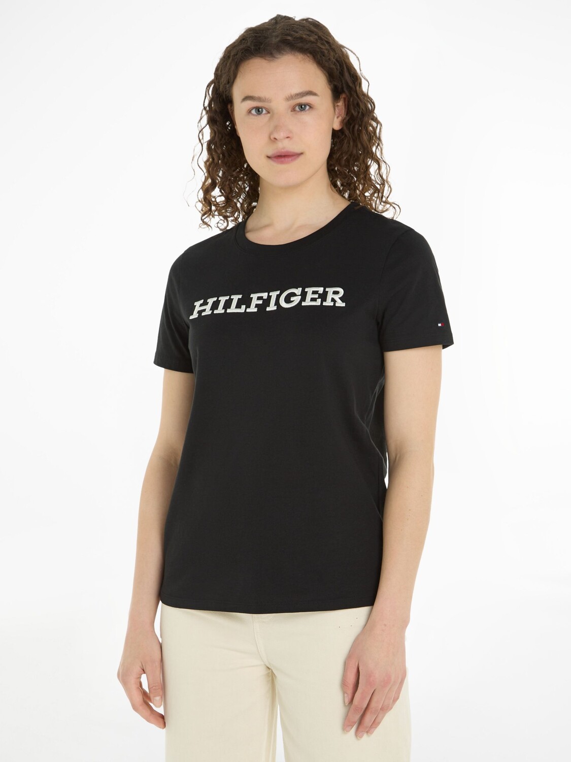 

Футболка Монотипия Tommy Hilfiger, черный