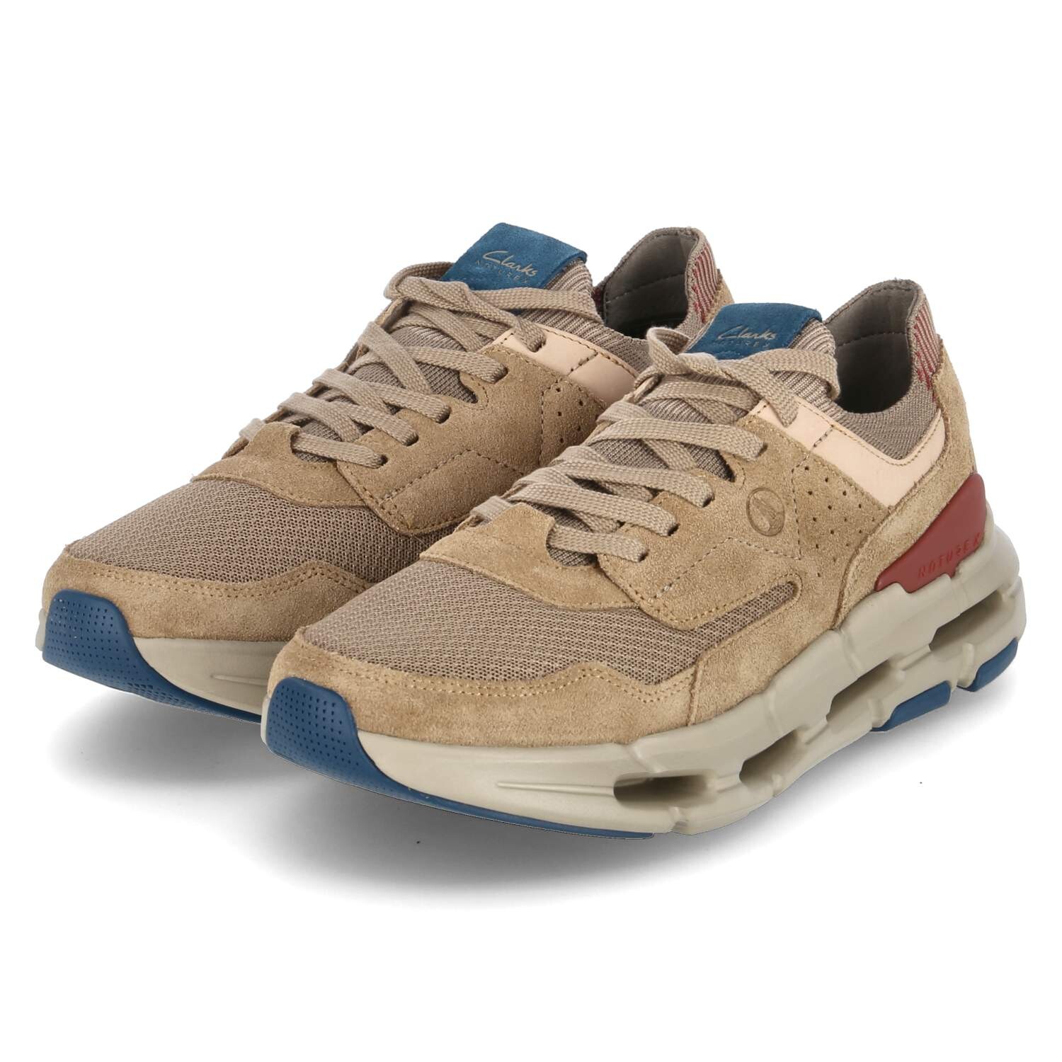 

Низкие кроссовки Clarks Low NXE, коричневый