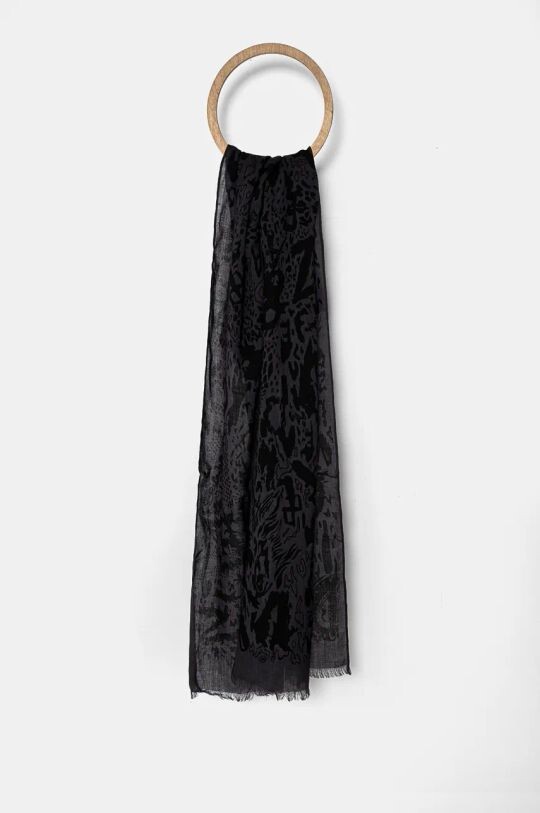 

Шерстяной шарф Zadig&Voltaire, серый