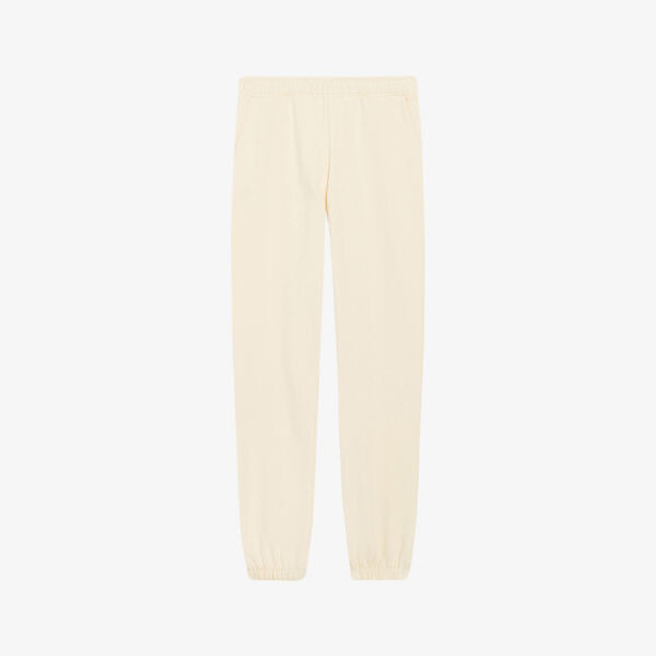 

Хлопковые спортивные штаны с эластичной талией Claudie Pierlot, цвет naturels