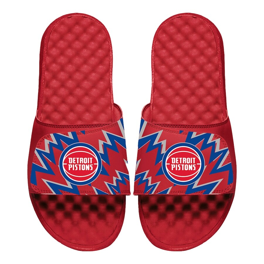 

Шлепанцы ISlide Detroit Pistons, красный