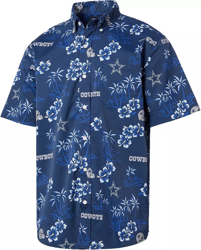 Мужская классическая темно-синяя рубашка на пуговицах Reyn Spooner Dallas Cowboys цена и фото