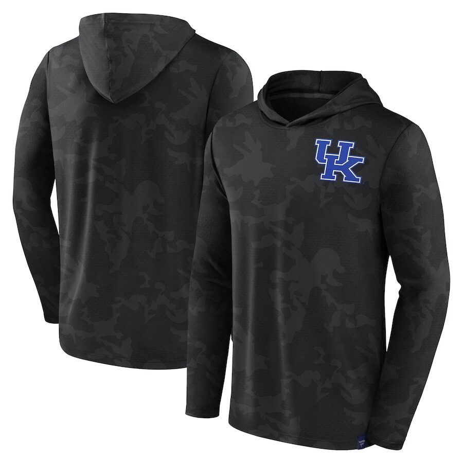 

Футболка с длинным рукавом Fanatics Branded Kentucky Wildcats, черный