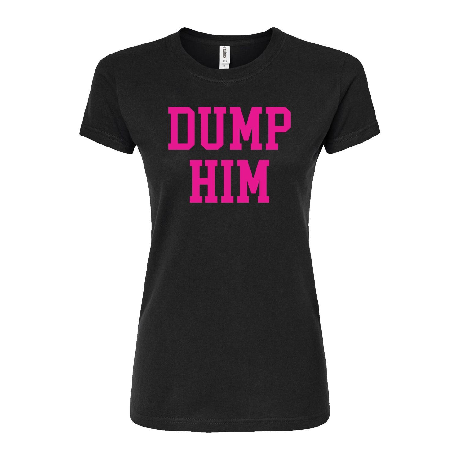 

Футболка с графическим принтом Juniors' Dump Him Licensed Character, черный