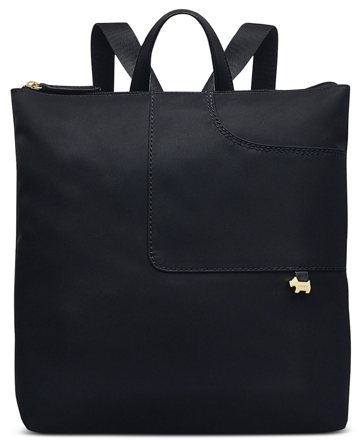 цена Женская сумка-рюкзак Pocket Essentials с молнией и верхом Radley London, черный