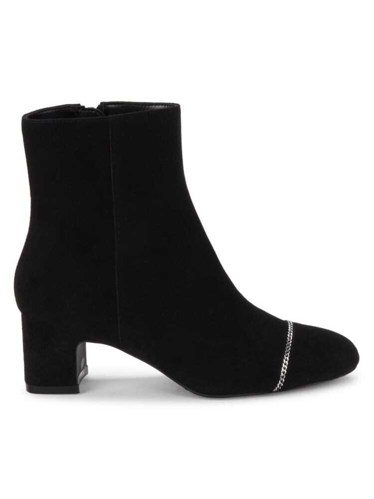 

Замшевые ботильоны Milla на блочном каблуке Stuart Weitzman, черный