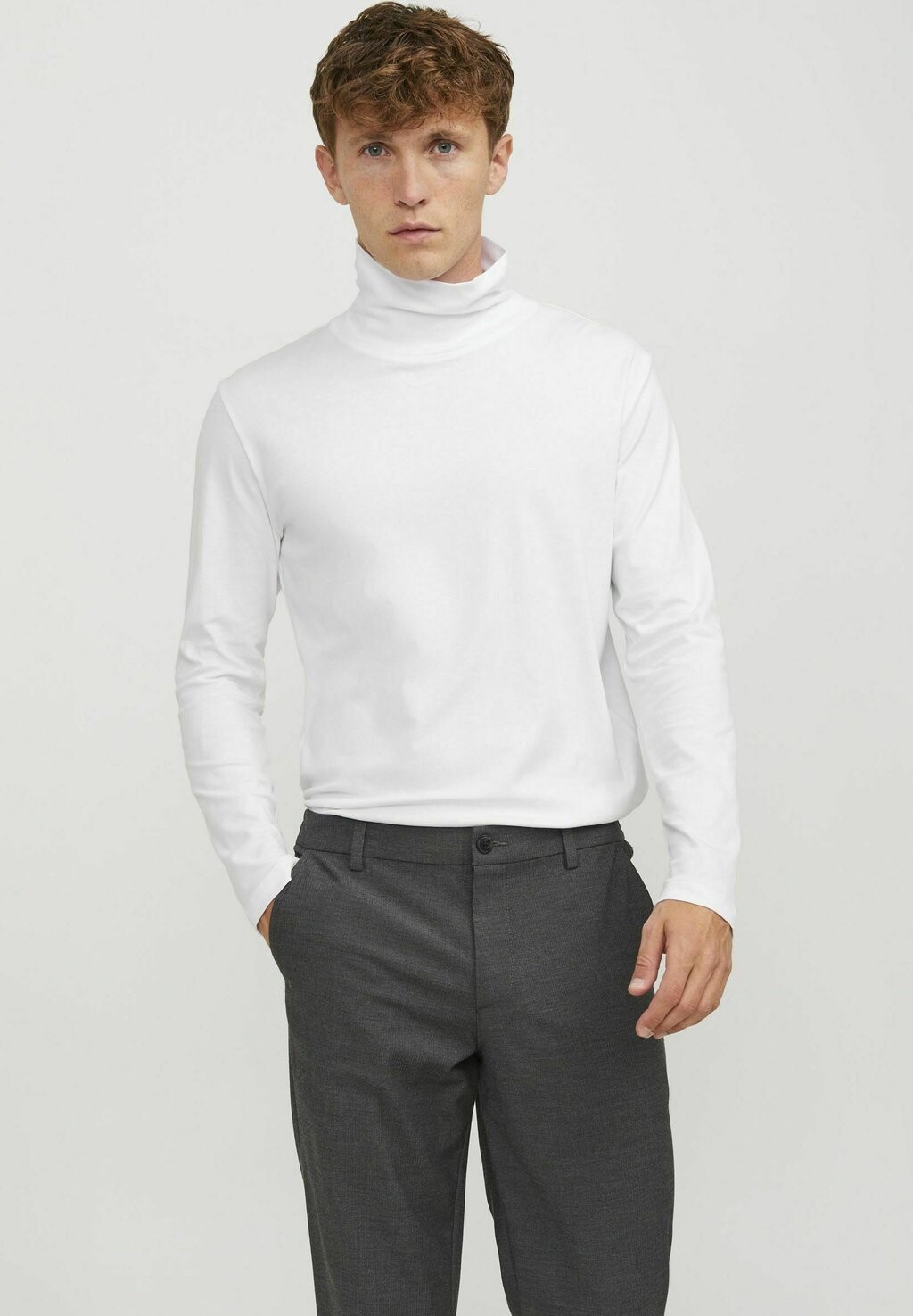 

Футболка с длинным рукавом BLAREX NECK Jack & Jones, белый
