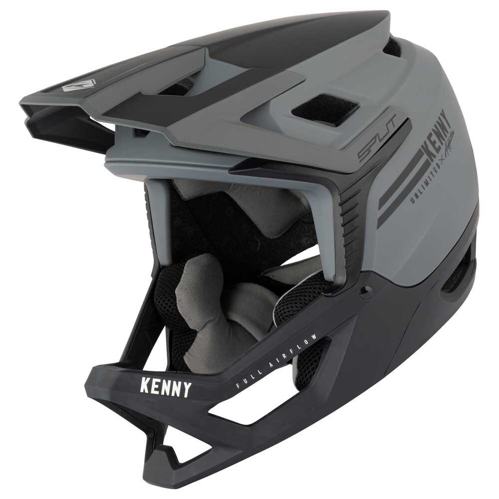 

Велосипедный шлем Kenny Split downhill, серый