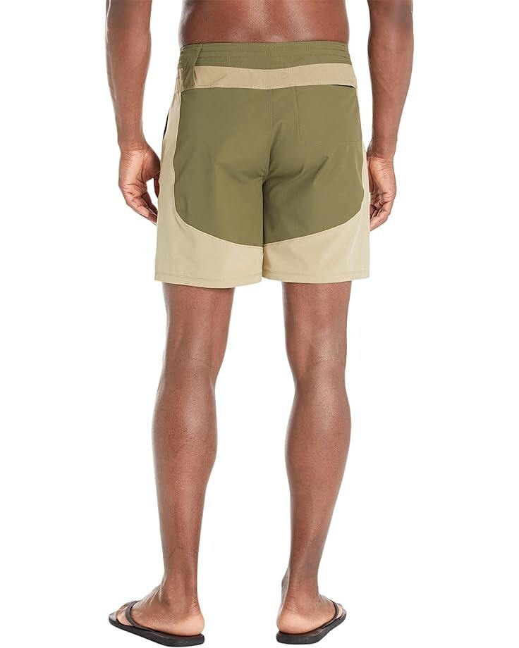 

Шорты для плавания Hurley Phantom+ Blockade Paddle Series Hybrid 18" Boardshorts, оливковый