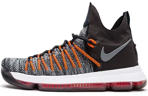 

Nike KD 9 Elite темно-серый гипер-оранжевый