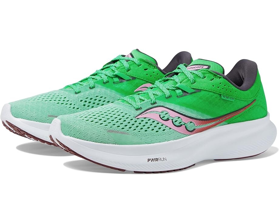 

Кроссовки Saucony Ride 16, цвет Sprig/Peony