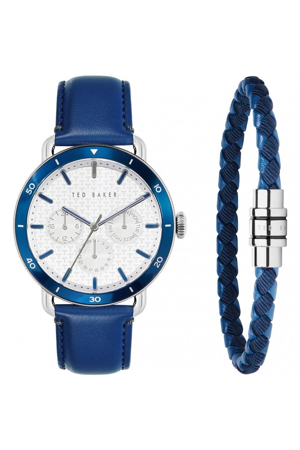 

Модные аналоговые кварцевые часы Magarit из нержавеющей стали - Bkg0289009I Ted Baker, серебро