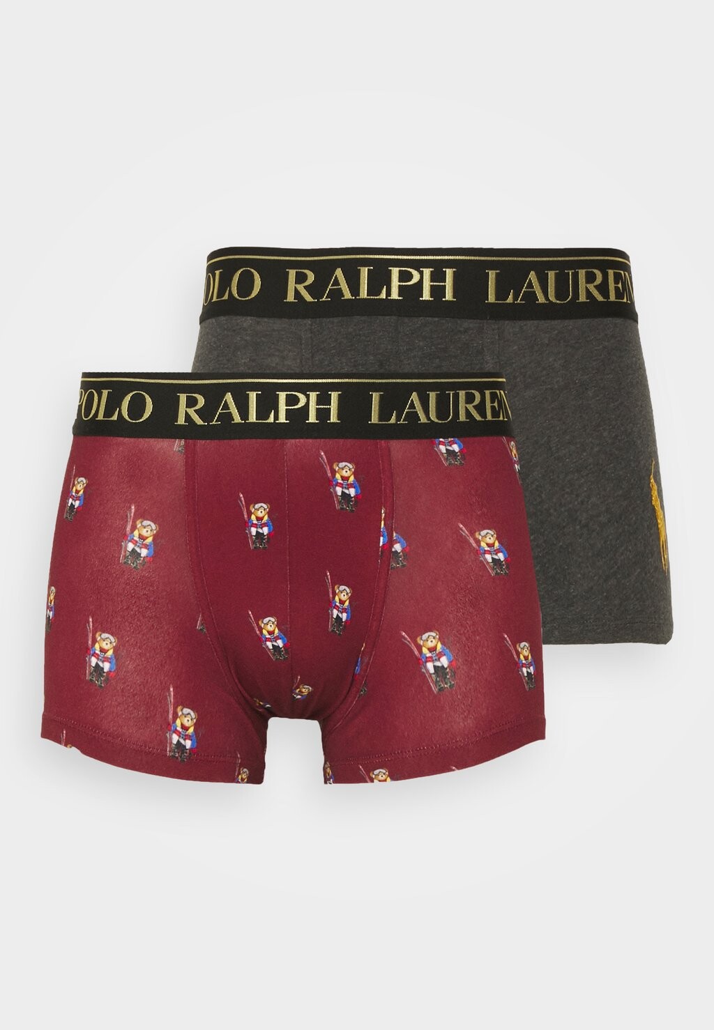 

Брюки 2 ПАКЕТА Polo Ralph Lauren, угольно/праздничный красный