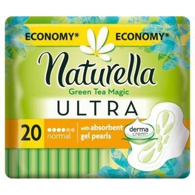

Салфетки гигиенические Green Tea Magic Ultra Normal, 20 шт. NATURELLA