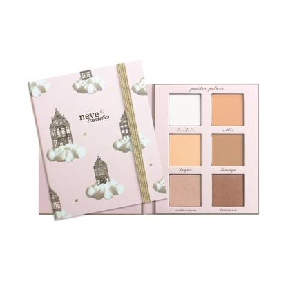 

Neve Cosmetics ArtDiary Palette 6 пудр с различной текстурой и оттенками Powder Palace Palette