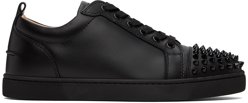 

Черные кроссовки Louis Junior Spikes Christian Louboutin